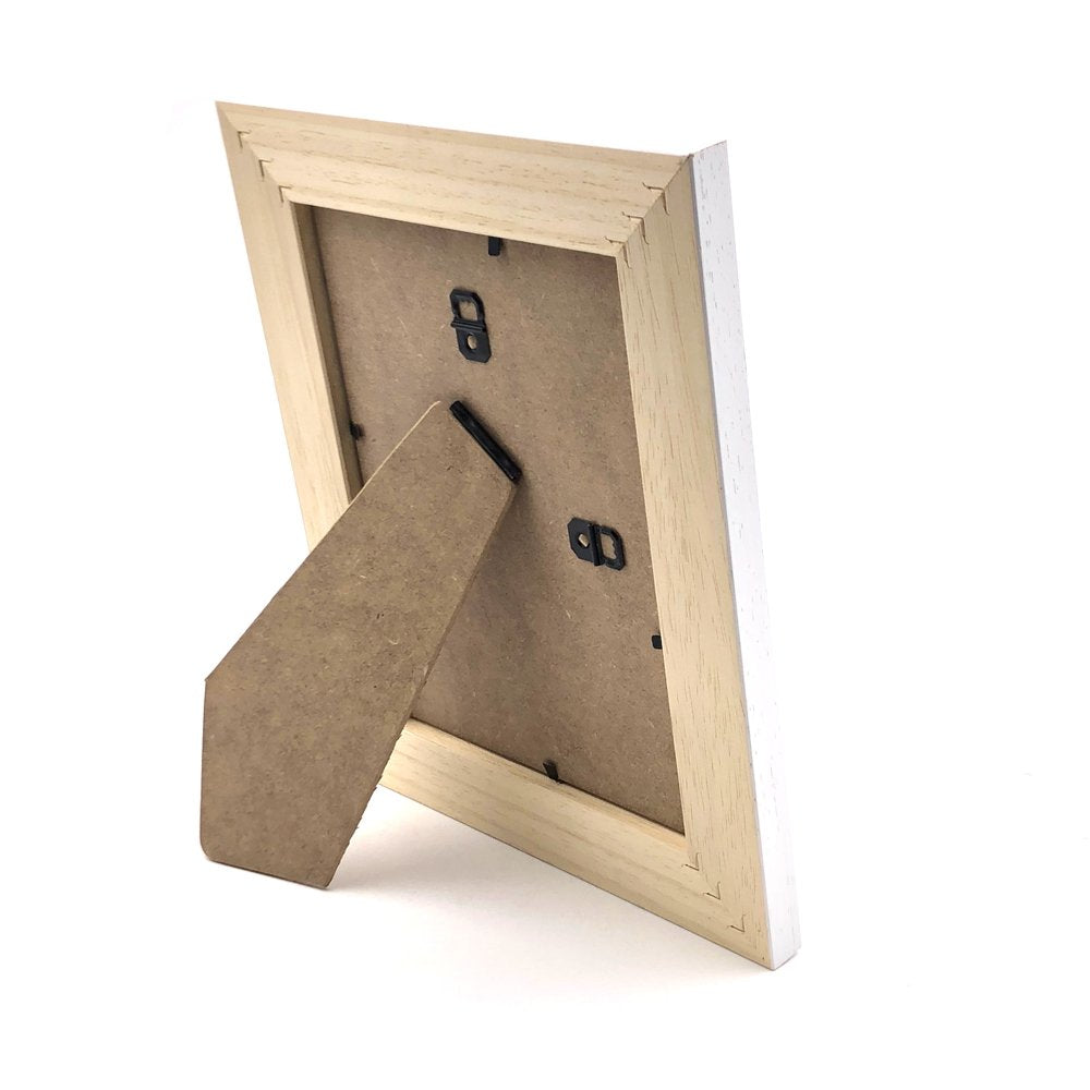 ukgiftstoreonline Personalised Wooden Photo 4 x 6 Frame Custom Engraved Any Message