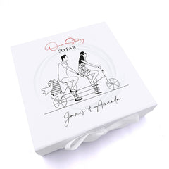 ukgiftstoreonline Personalised Our Story So Far Keepsake Memory Gift Box
