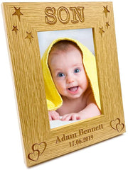 Personalised Son Photo Frame Gift Portrait