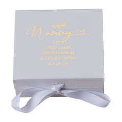 ukgiftstoreonline Personalised Nanny White Gift Box With Sentiment