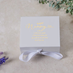 ukgiftstoreonline Personalised Nanny White Gift Box With Sentiment