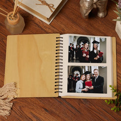 Personalised Graduation Photo Album Engraved Gift With Year
