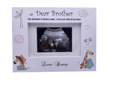 Baby Announcement Brother to be Scan Photo Frame Gift CINS-1