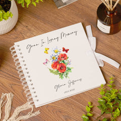 Personalised Gran Remembrance Scrapbook | Guest Book | Album