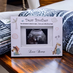 Baby Announcement Brother to be Scan Photo Frame Gift CINS-1