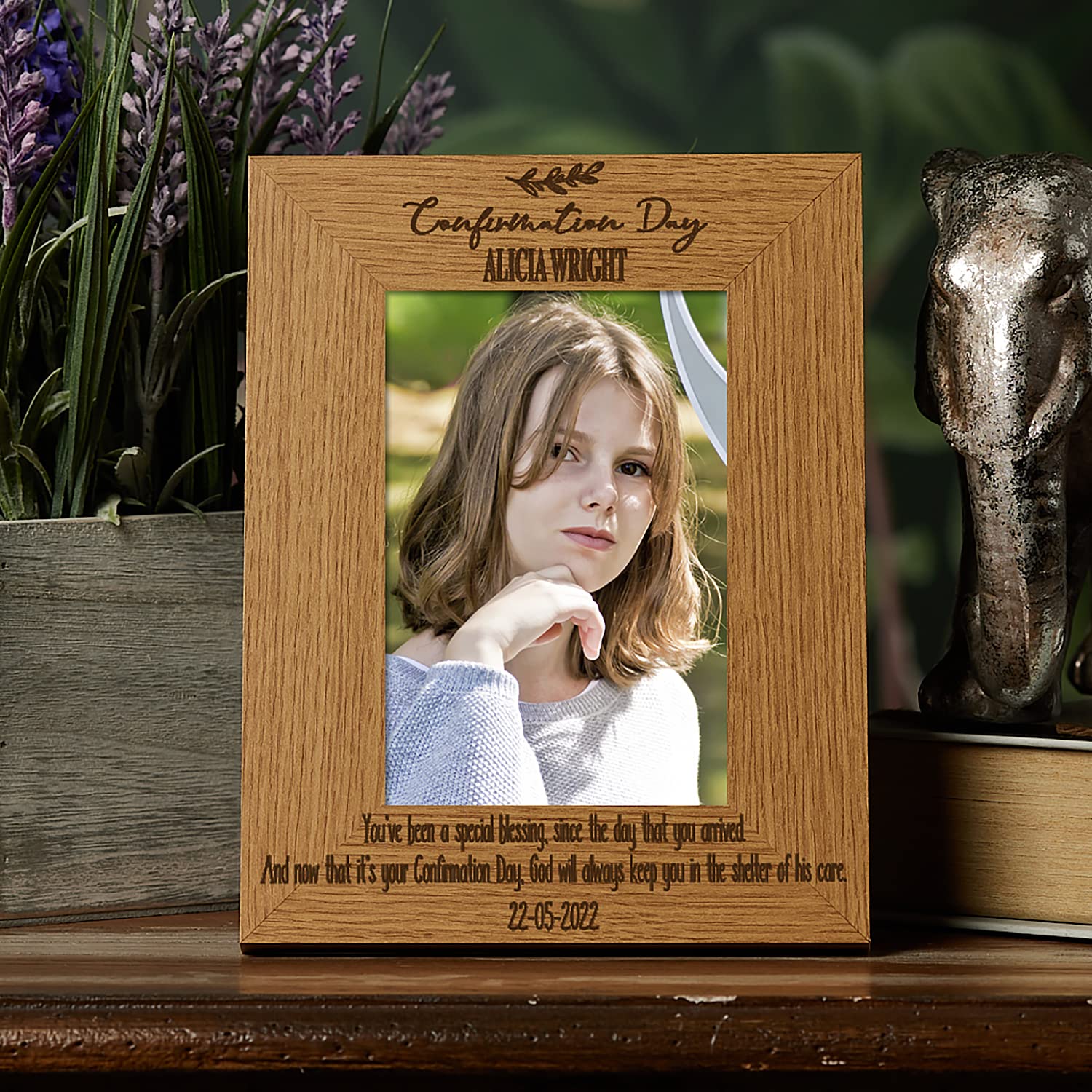 Personalised Confirmation Day Photo Picture Frame Portrait ...