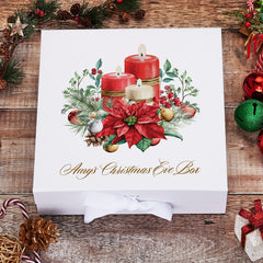Personalised Christmas Eve Box With a Traditional Design