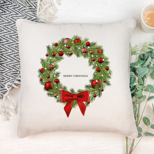 Personalised Merry Christmas Cushion Gift