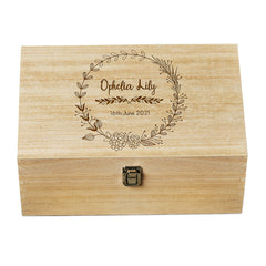 Personalised Large Wedding Memory Box Engraved Gifts Any Name