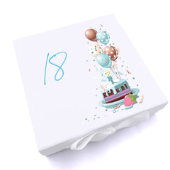 Personalised 18th Birthday Gifts For Him Keepsake Memory Box