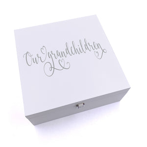 ukgiftstoreonline Personalised Our Grandchildren Keepsake Wooden Box