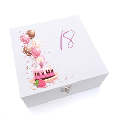 ukgiftstoreonline Personalised 18th Birthday Gifts For Her Keepsake Wooden Box