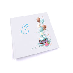 Personalised 13th Birthday Gifts for Him Photo Album