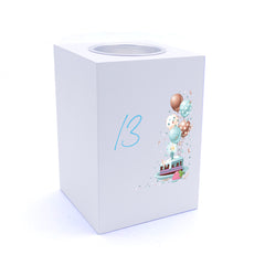 Personalised 13th Birthday Gifts For Him Tea Light Holder