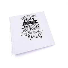 Personalised Baby Memorial Remembrance The Littlest Feet Photo Album