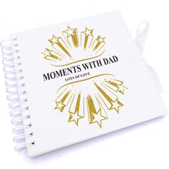 Personalised Moments with Dad Scrapbook Photo Album