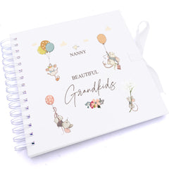 Personalised Nannys Grandkids Scrapbook Photo Album