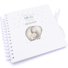 Personalised Twinkle Twinkle Little Star Elephant Scrapbook Photo Album