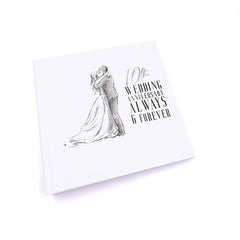 ukgiftstoreonline Personalised 10th Wedding Anniversary Photo album Gift