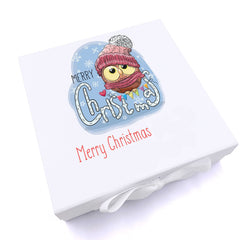 ukgiftstoreonline Personalised Baby Merry Christmas Owl Keepsake Memory Box Gift