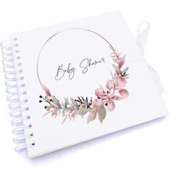 Personalised Baby Shower Scrapbook Photo Album