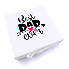 ukgiftstoreonline Personalised Best Dad Ever Keepsake Memory Gift Box UV-79