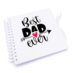 Personalised Best Dad Ever Scrapbook Photo Album
