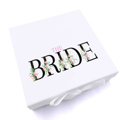 ukgiftstoreonline Personalised Bride Wedding Keepsake Memory Box Gift