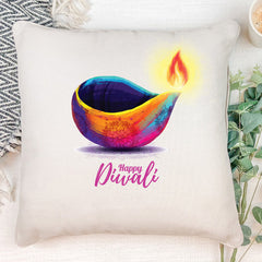 Personalised Diwali Special Cushion Gift
