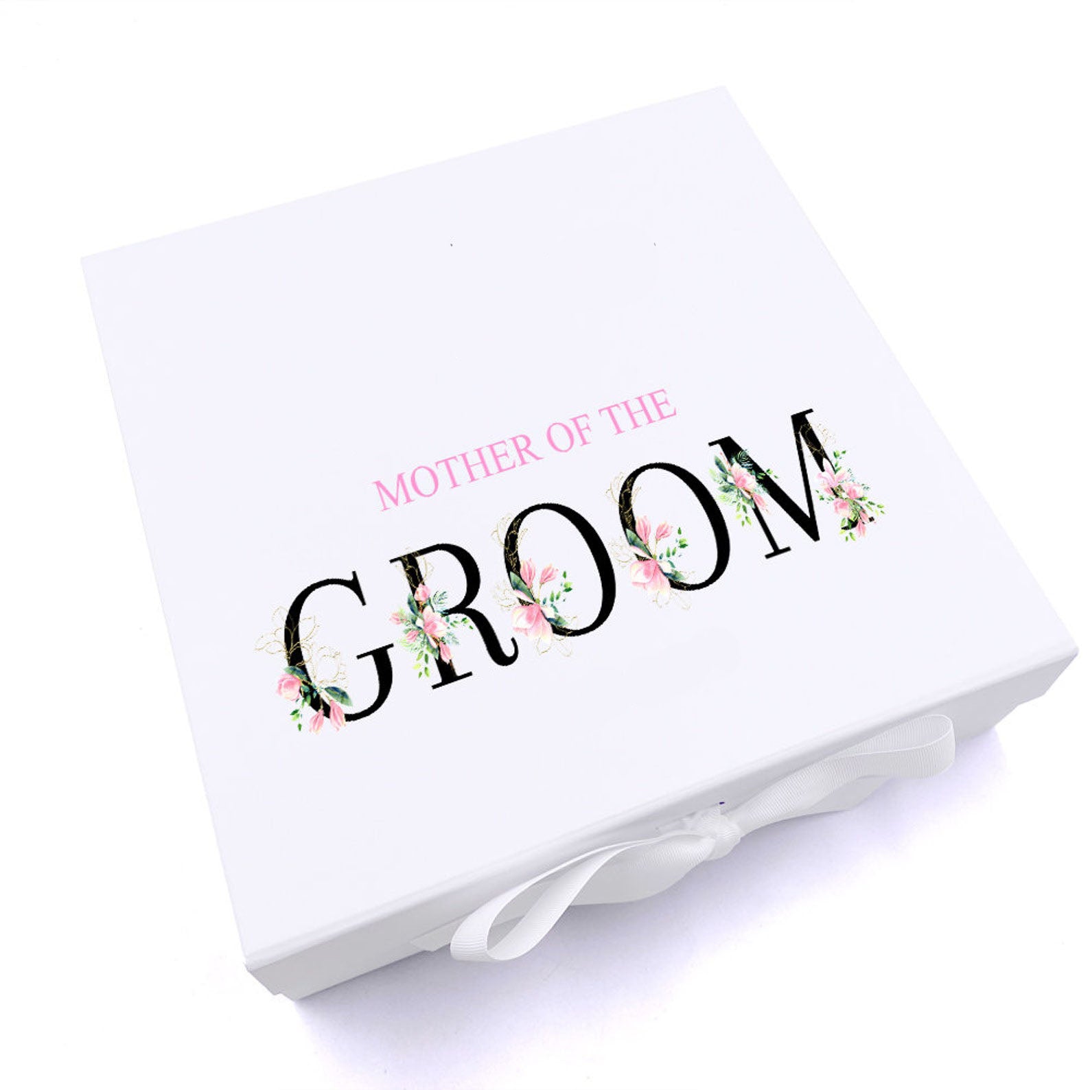ukgiftstoreonline Personalised Mother of The Groom Wedding Keepsake Memory Box Gift