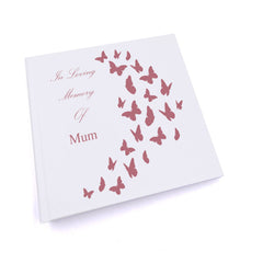 Personalised Mum In Loving Memory Butterflies Design Photo Album