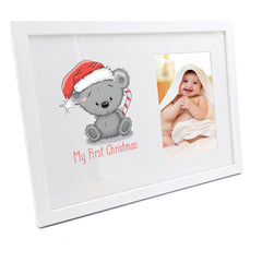 Personalised My First Christmas Photo Frame