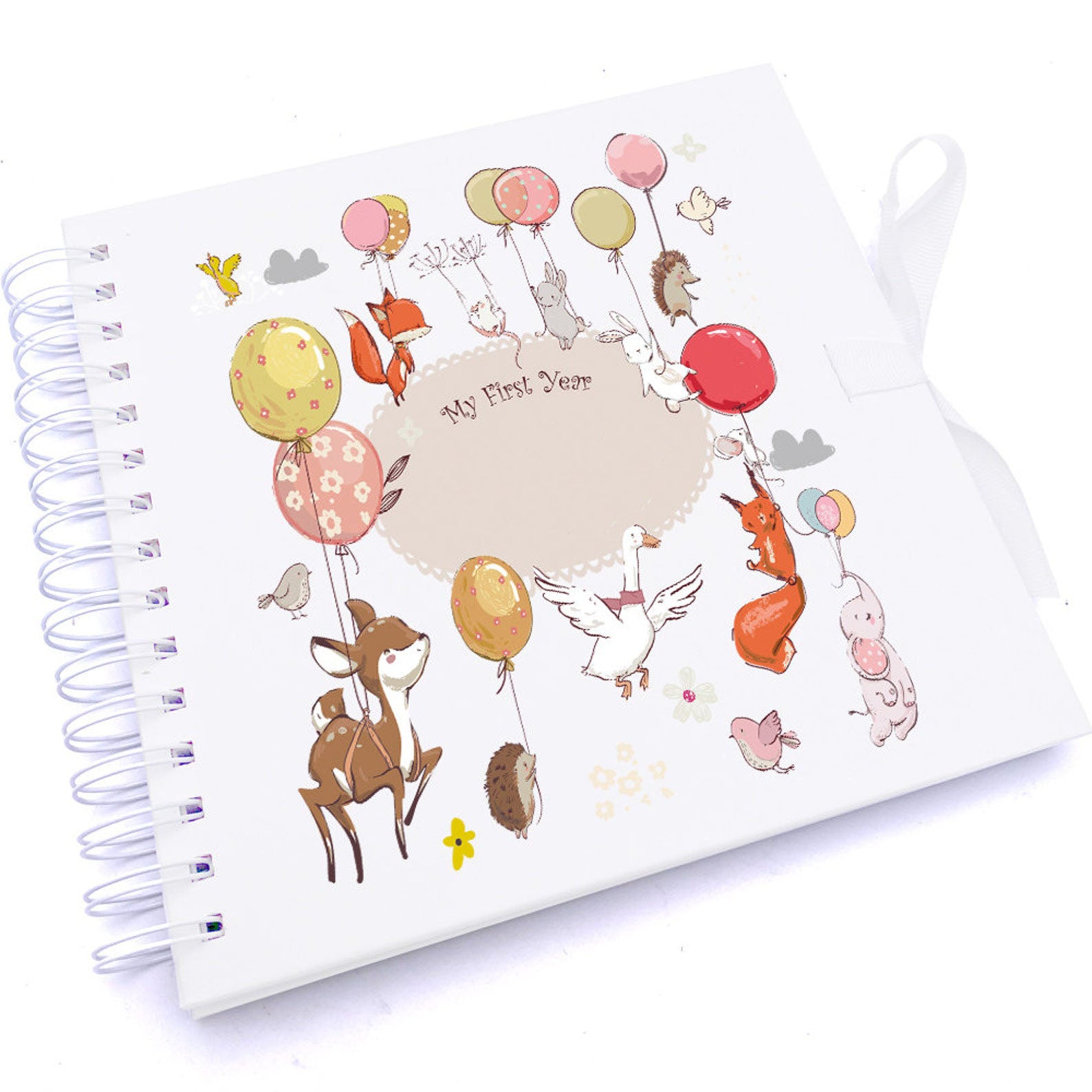 Personalised My First Year Birthday Scrapbook Photo Album