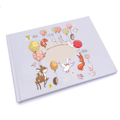 Personalised Welcome to the world little One Birthday Guest Book