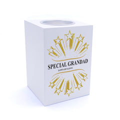 Personalised Special Grandad Tea Light Holder