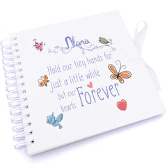 Personalised Nans Hold Our Hands Scrapbook Photo Album