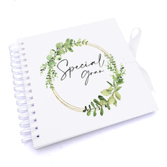 Personalised Special Gran Wreath Design Scrapbook Photo Album
