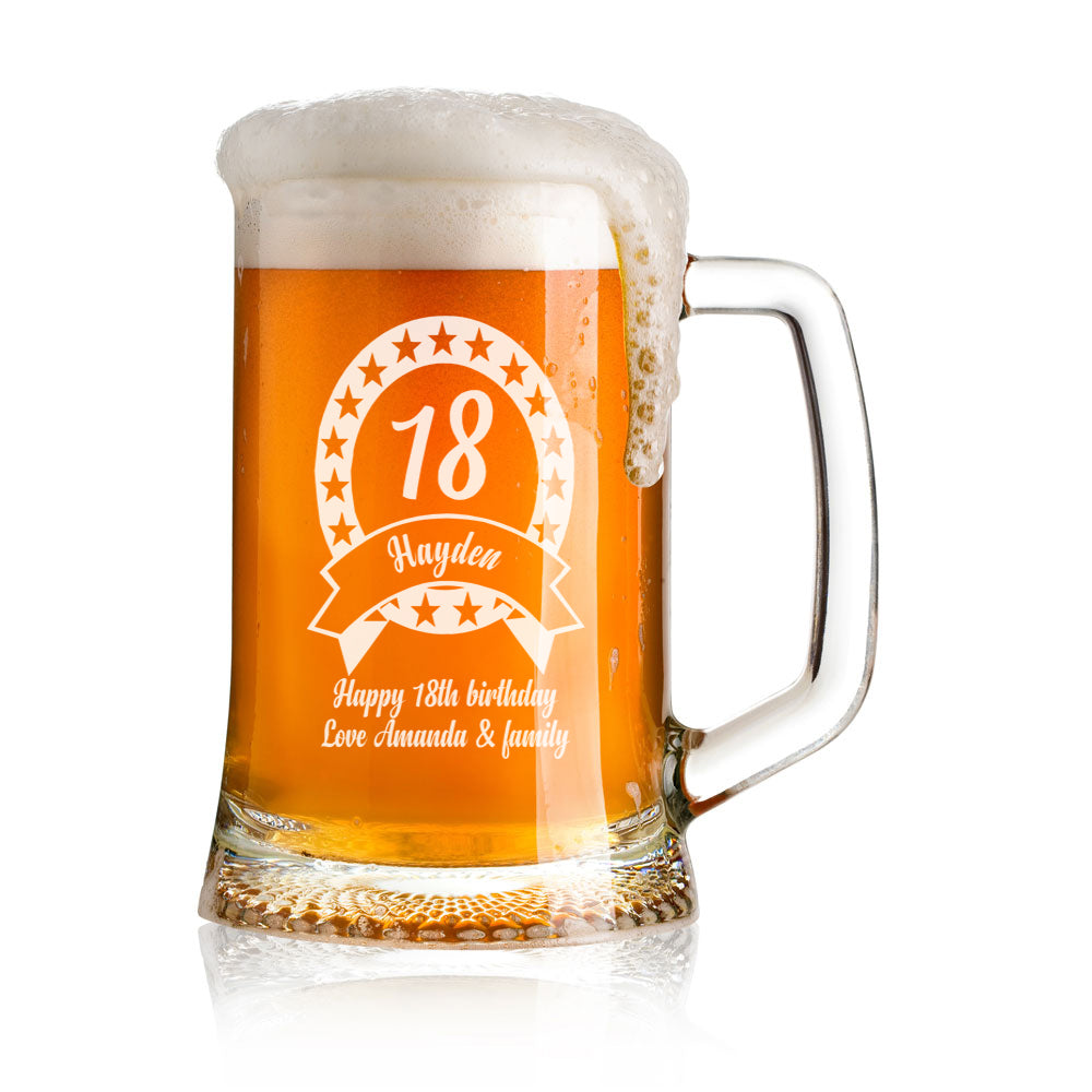 Tankard Per Anniversari Boccale Personalizzato Per Birra – Regalo - Foto 8