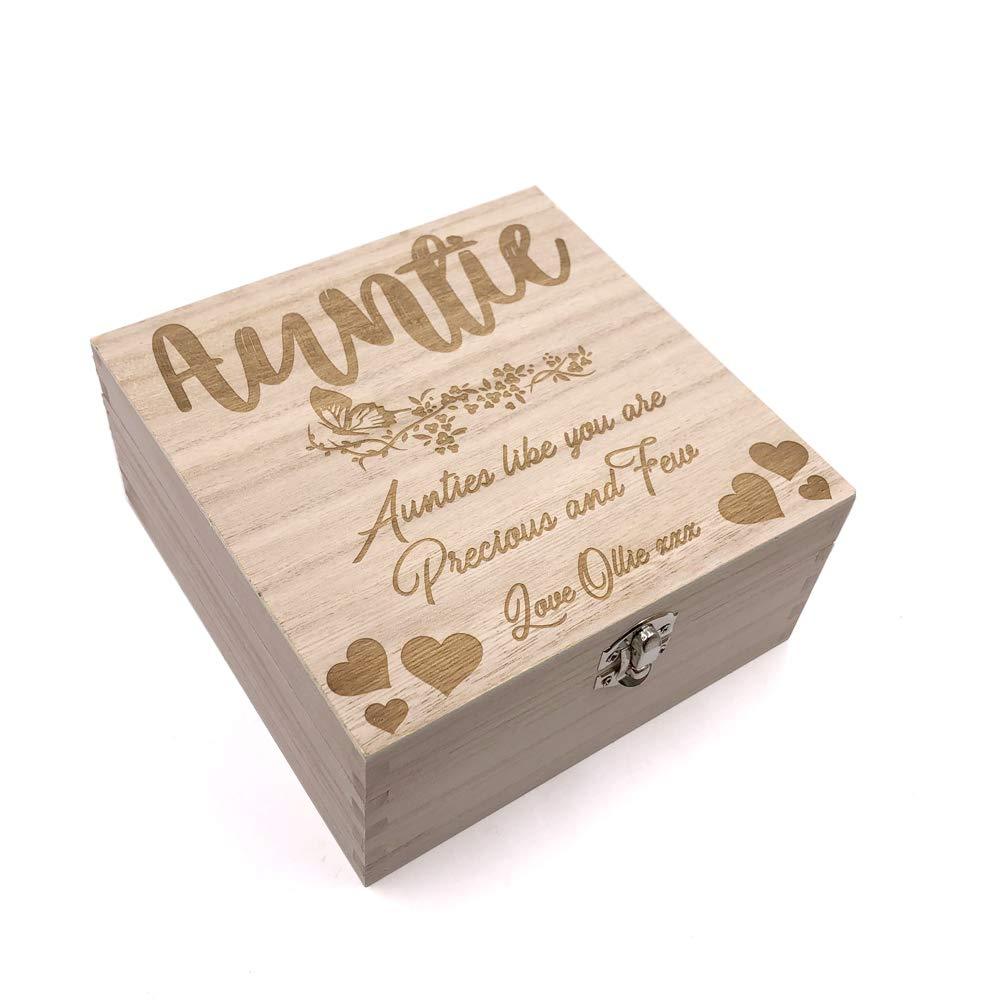 Auntie Gift Personalised Keepsake Box or Photo Box Gift - ukgiftstoreonline