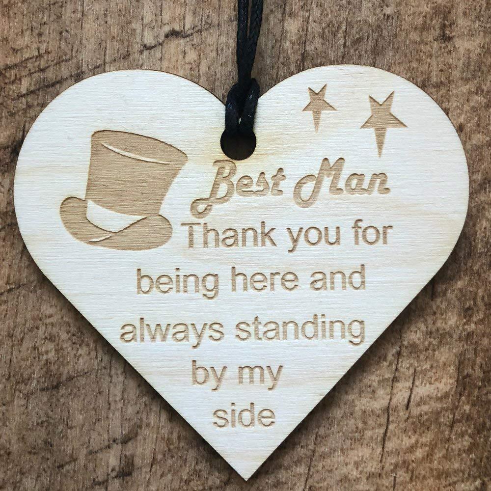 Best Man Wooden Plaque Gift - ukgiftstoreonline