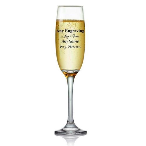 Engraved Personalised Champagne Or Prosecco Glass Gift Boxed - ukgiftstoreonline