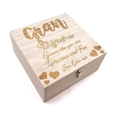 Gran Gift Personalised Keepsake Box or Photo Box Gift - ukgiftstoreonline