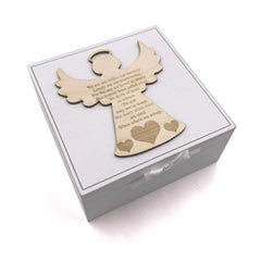 Guardian Angel Memorial Remembrance Keepsake Box Memories - ukgiftstoreonline