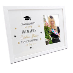 Personalised Congratulations On Your Graduation Photo Frame