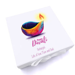 ukgiftstoreonline Personalised Diwali Special Keepsake Memory Box