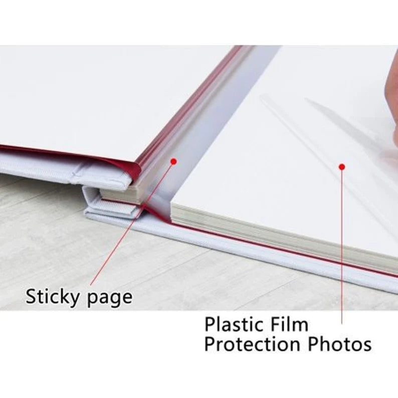 Personalised Confirmation Photo Album Linen Cover With Green Cross