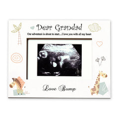 Baby Announcement Grandad to be Scan Photo Frame Gift