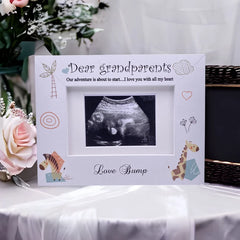 Baby Announcement Grandparents to be Scan Photo Frame Gift