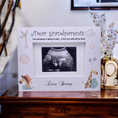 Baby Announcement Grandparents to be Scan Photo Frame Gift