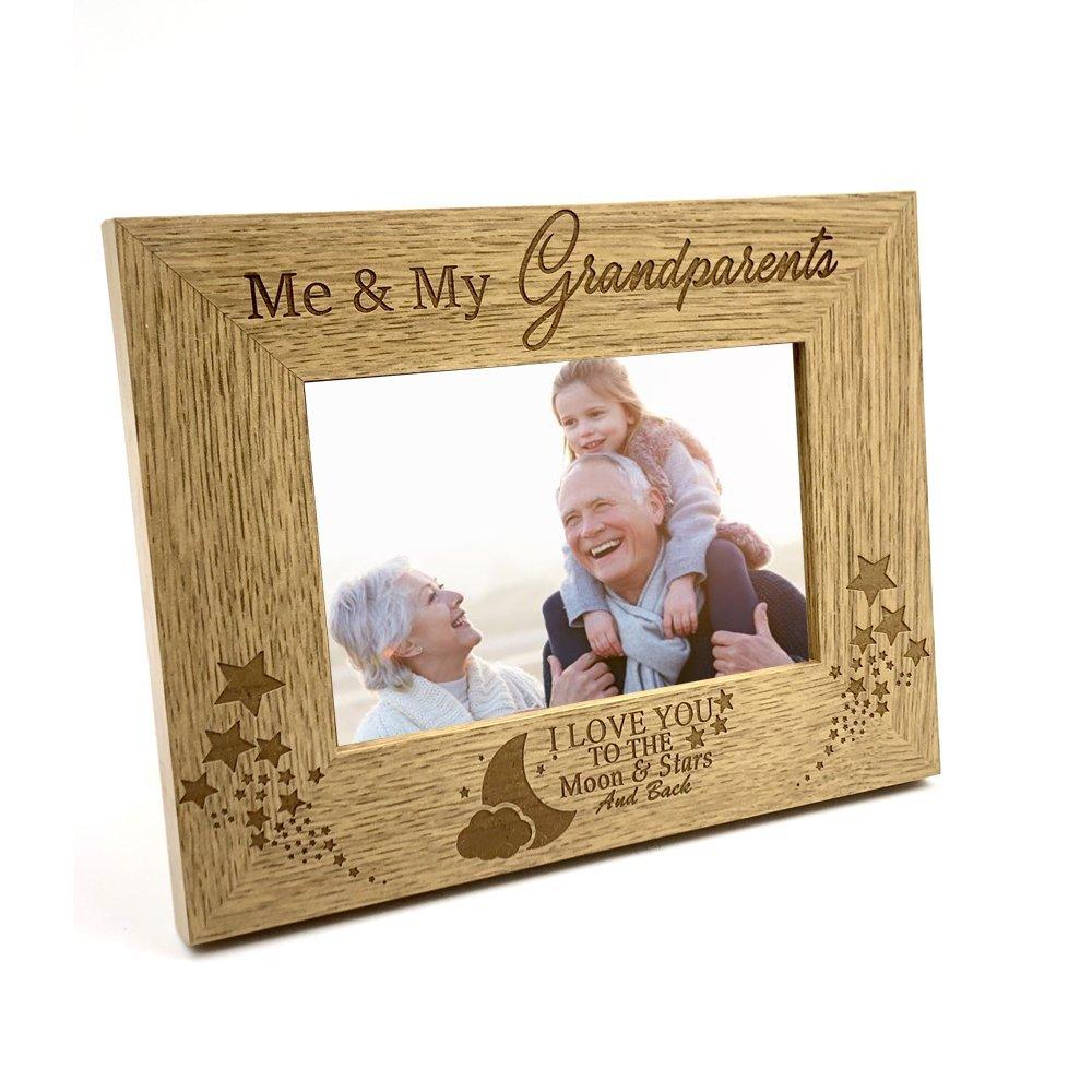 Me and My Grandparents Love You To The Moon Photo Frame Gift - ukgiftstoreonline